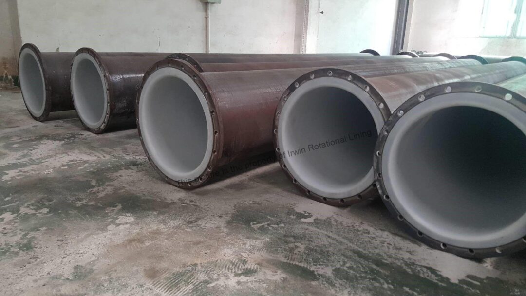 Polyethylene (PE) Lined Pipes Can Now Be Lined Up to 9 Meter Lengths!